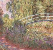 Claude Monet Japanese Bridge Germany oil painting artist